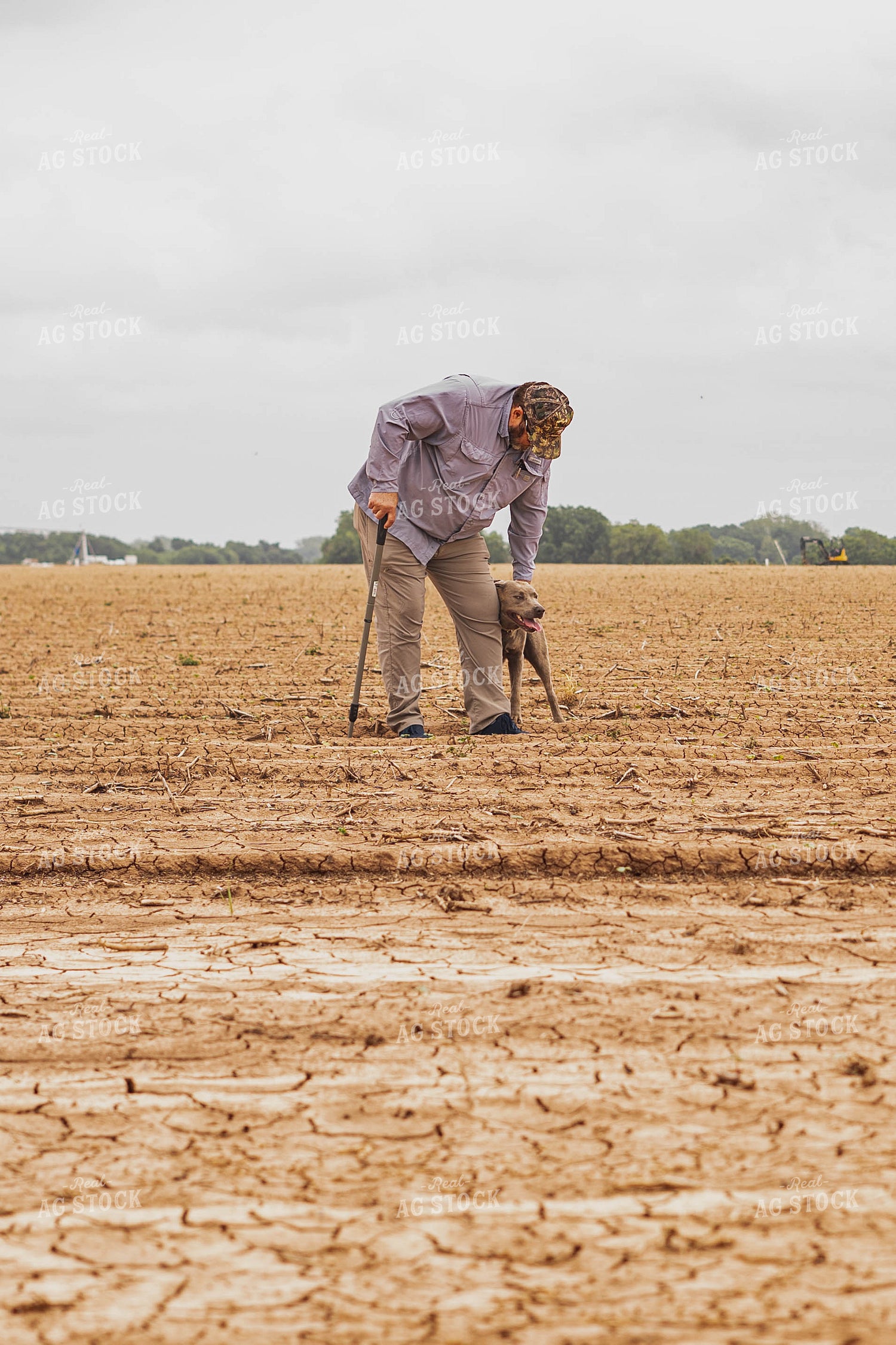 Farmer Taking Soil Samples 91066