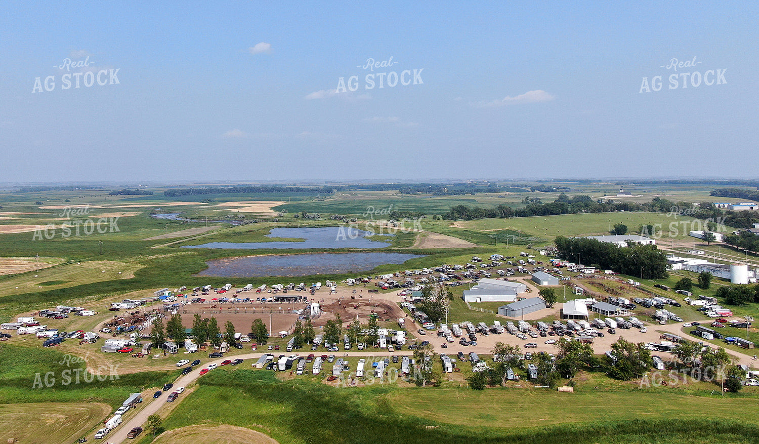 Aerial of Rodeo Ring 141026
