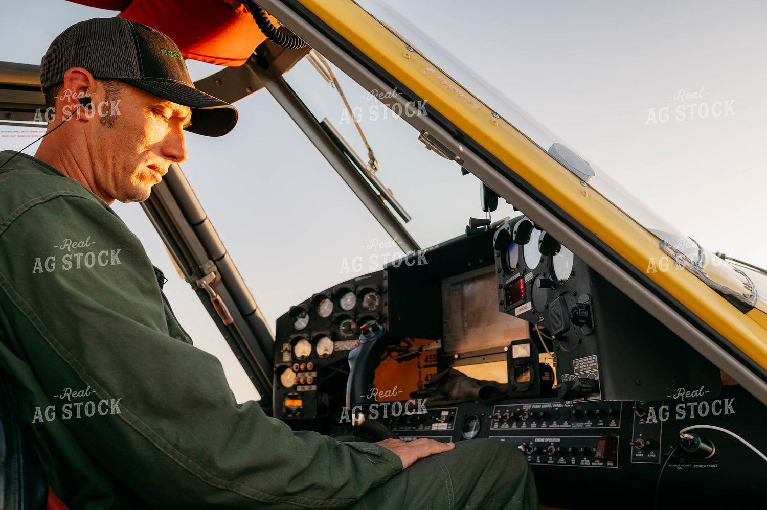 Pilot in Crop Duster 218017
