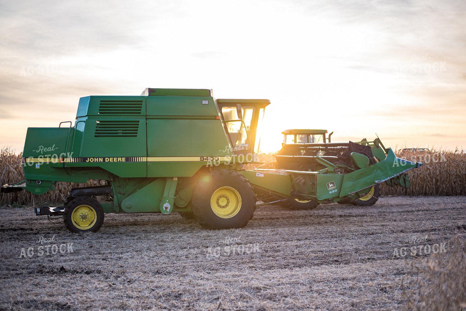 Combine with Soybean Head 74051
