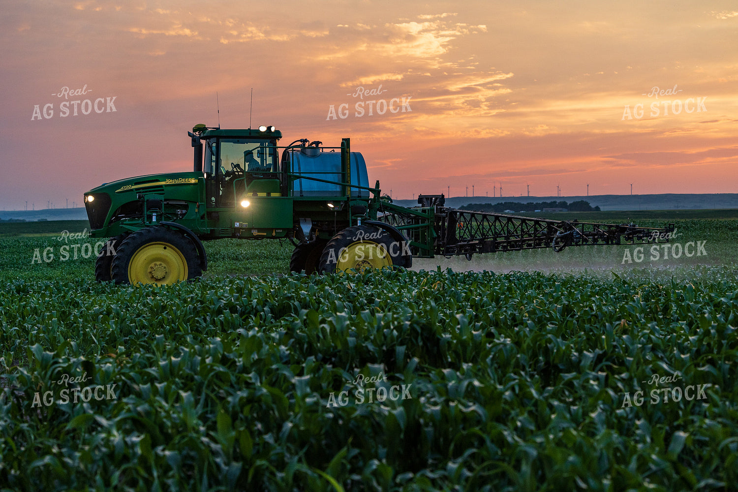 Spraying Corn 72133