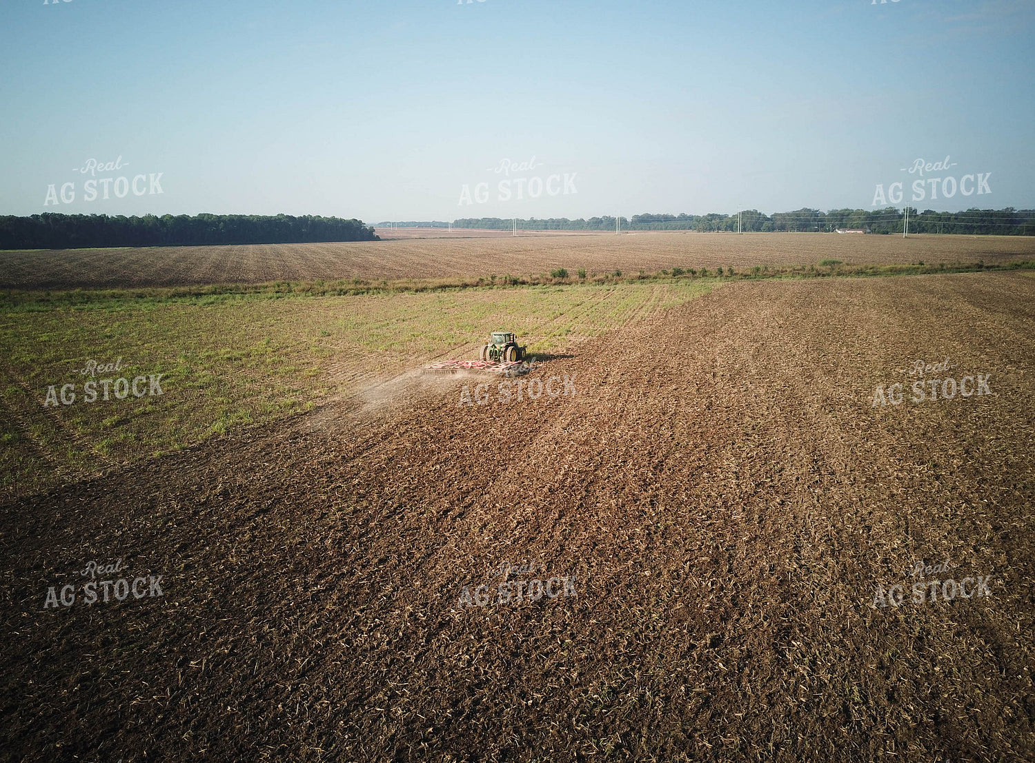 Tractor Disking 79151