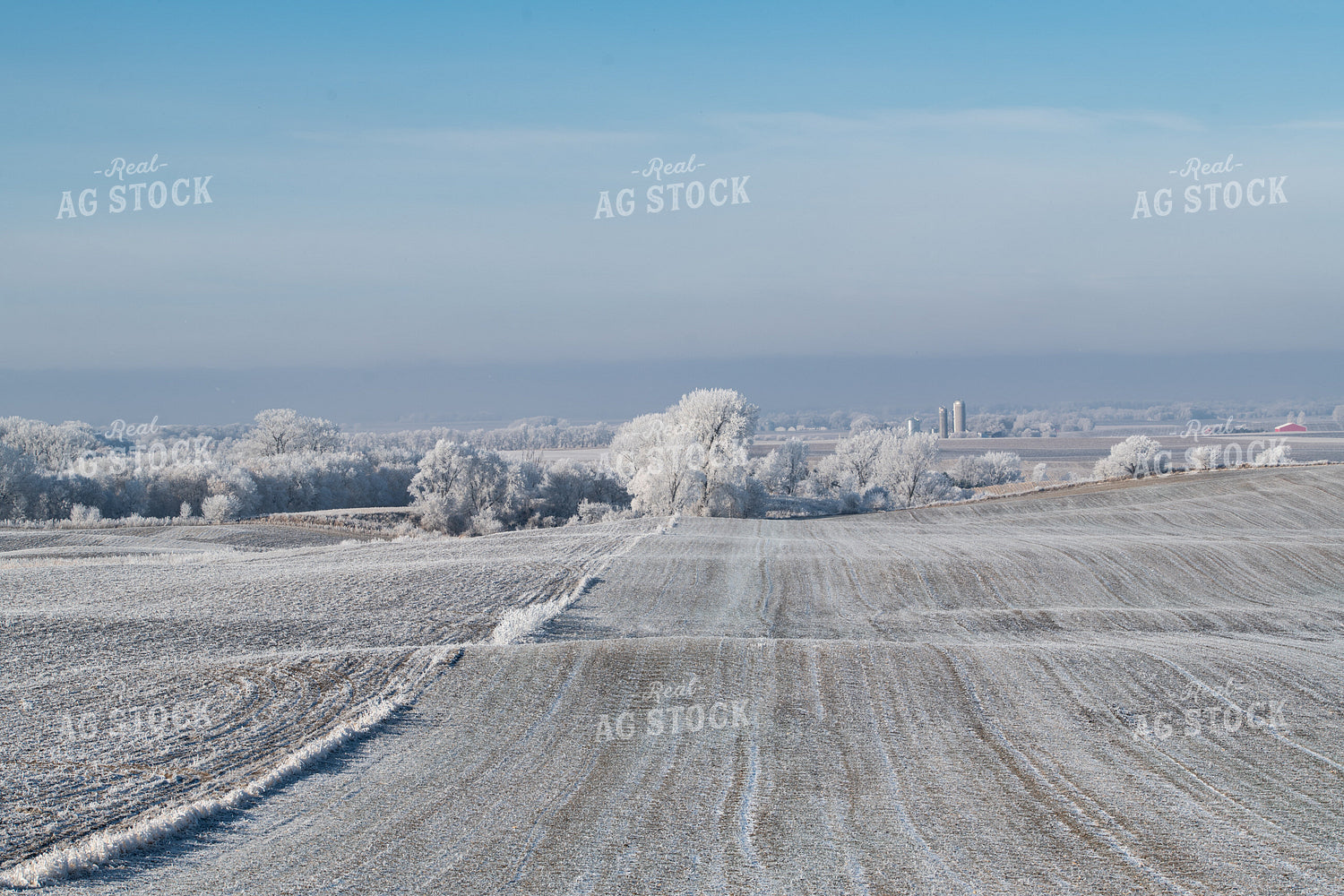 Snow Covered Rural Landscape 76267