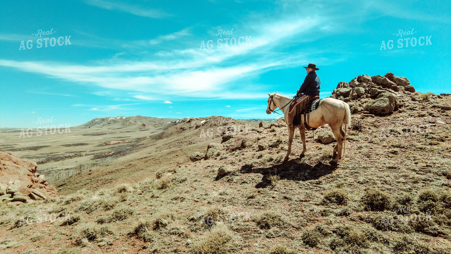 Rancher on Horseback 58110