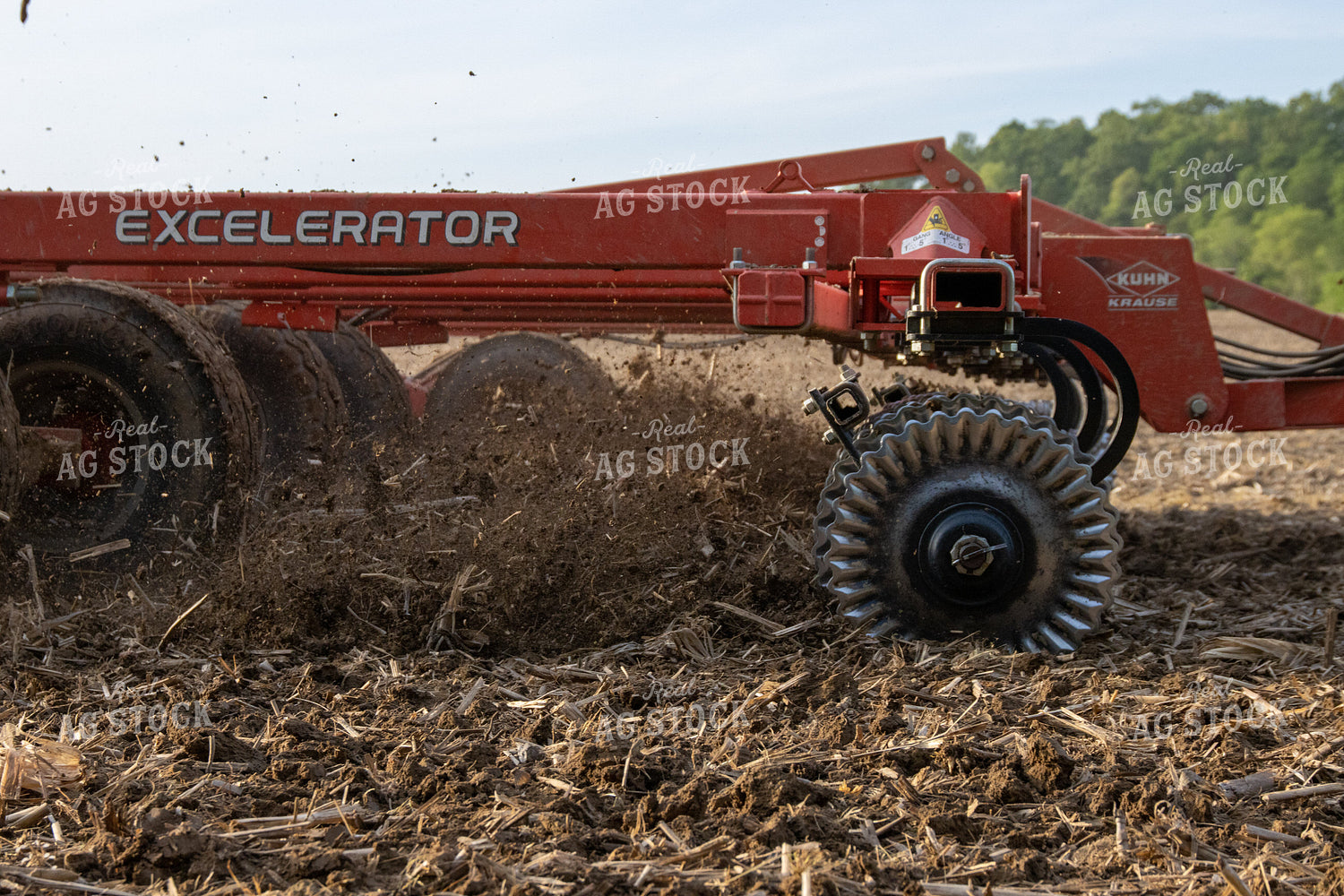 Vertical Tillage in Spring with Tractor 52101