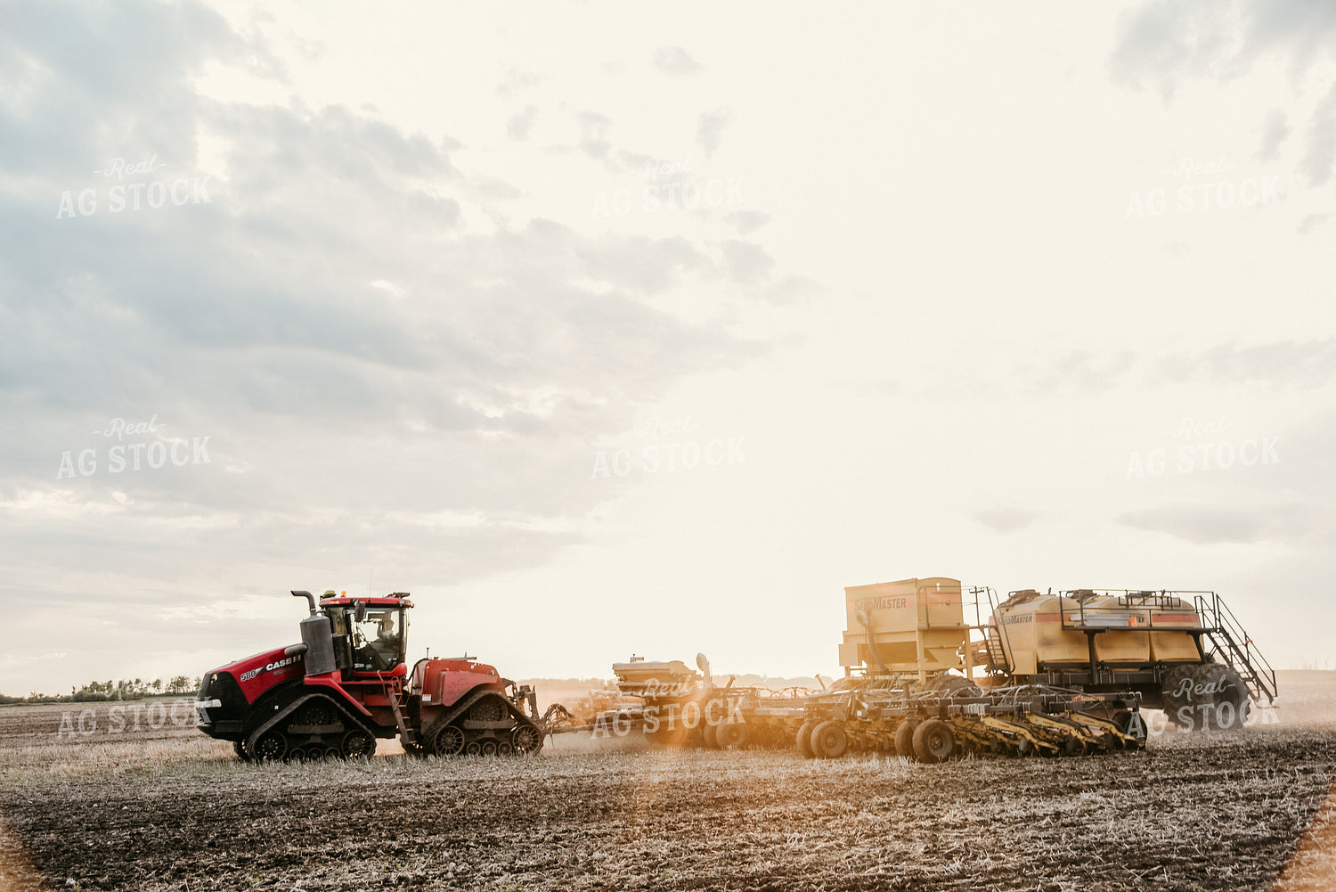 Air Seeder Planting Field 64273