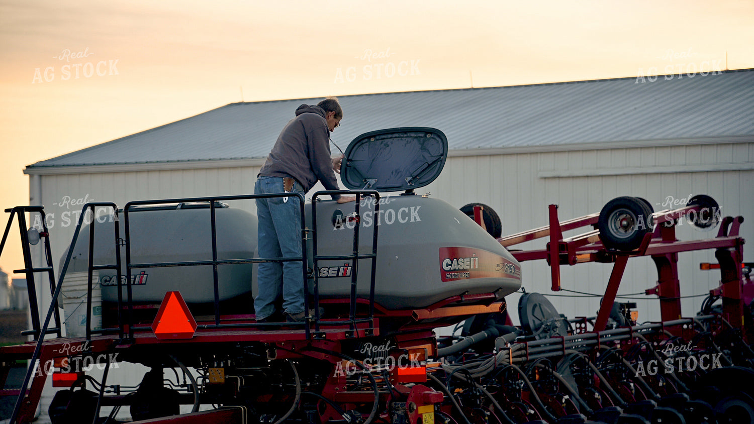 Loading the Planter with the Seed Tender 25333