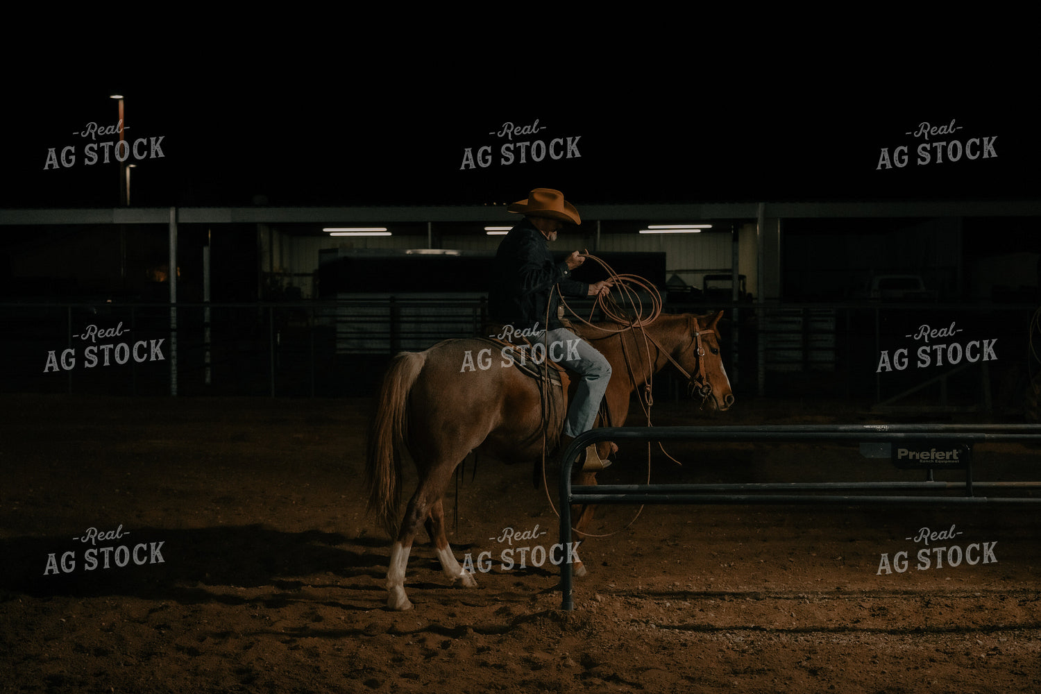 Rancher on Horse 58195