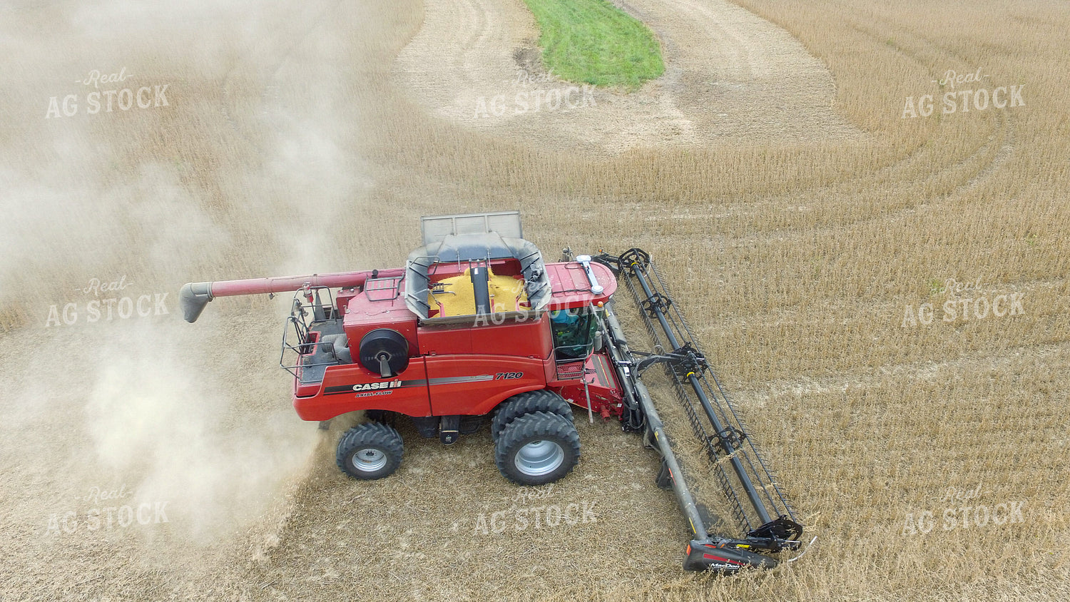 Harvesting Soybeans Drone 85001