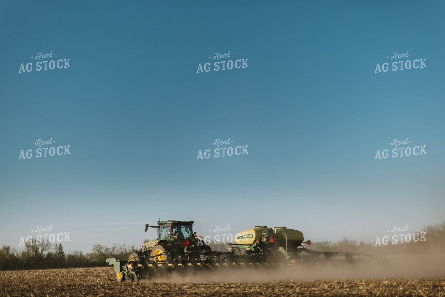 Tractor Planting Field 7657