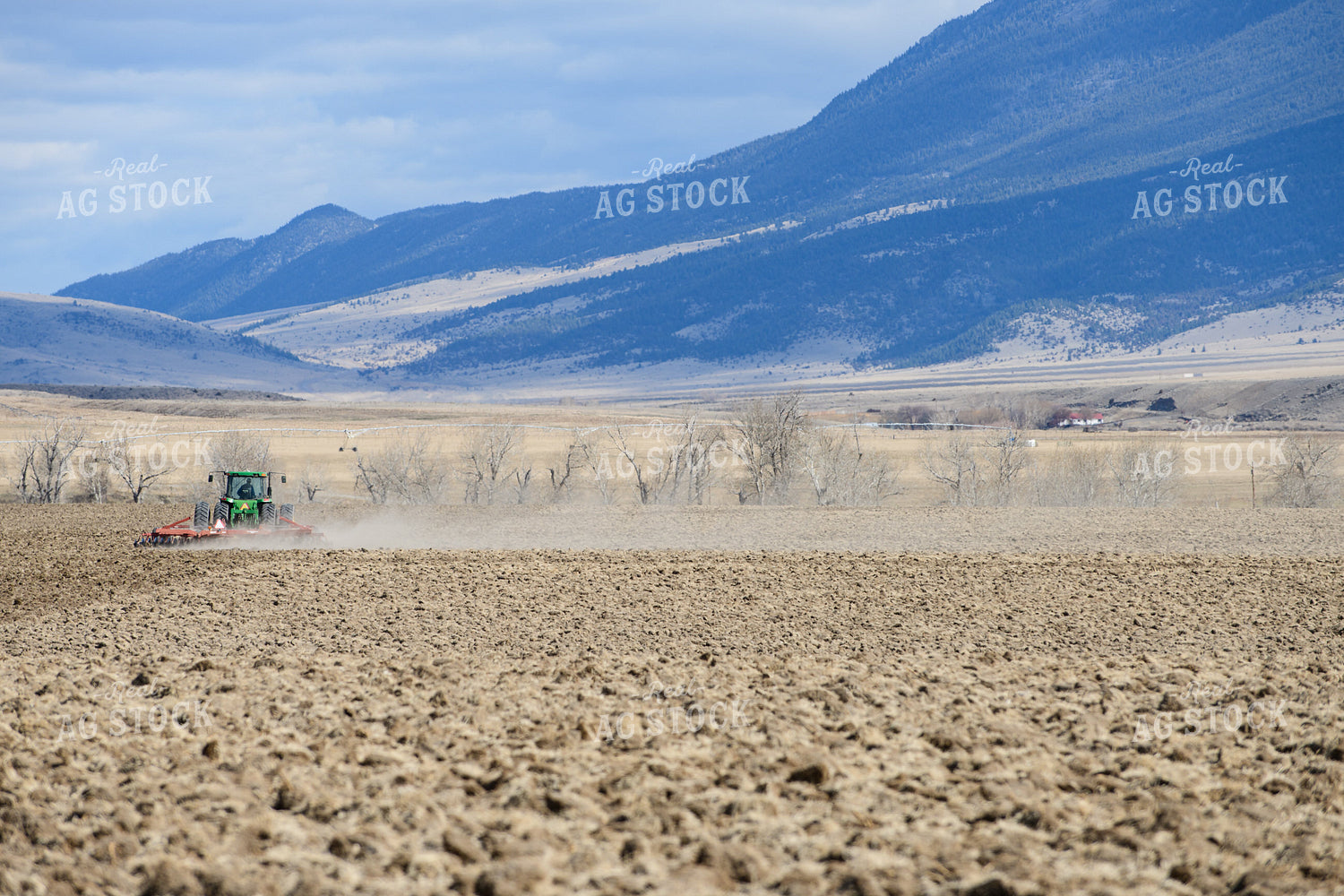 Disking Field in Montana 51037