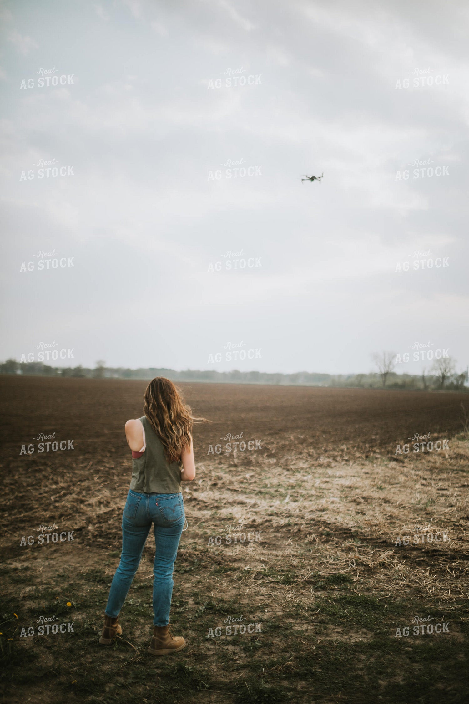 Farmer with Drone 5613
