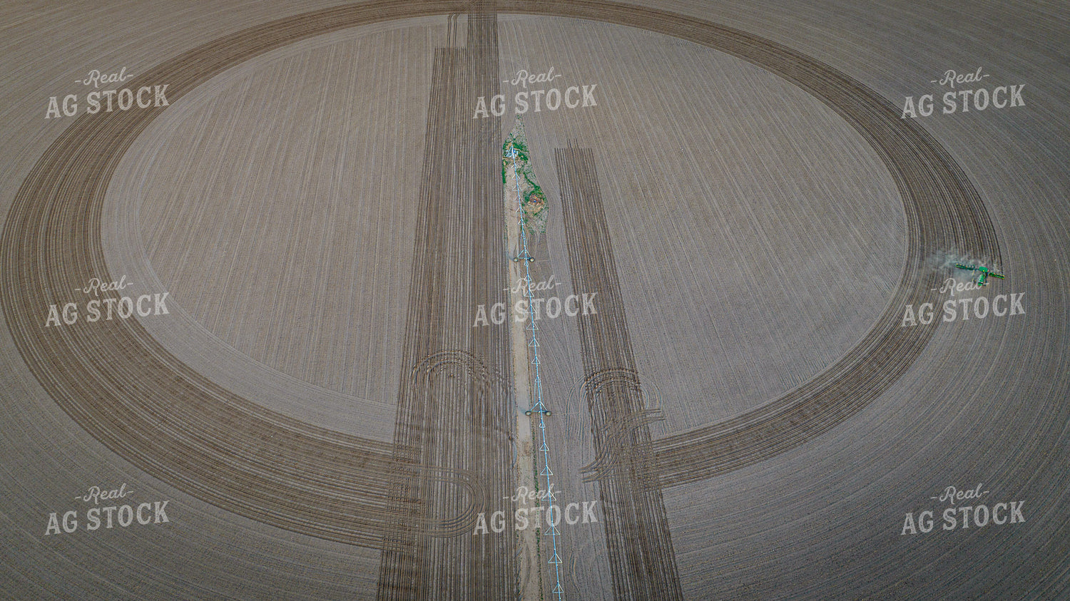 Planting Irrigated Field Drone 56363