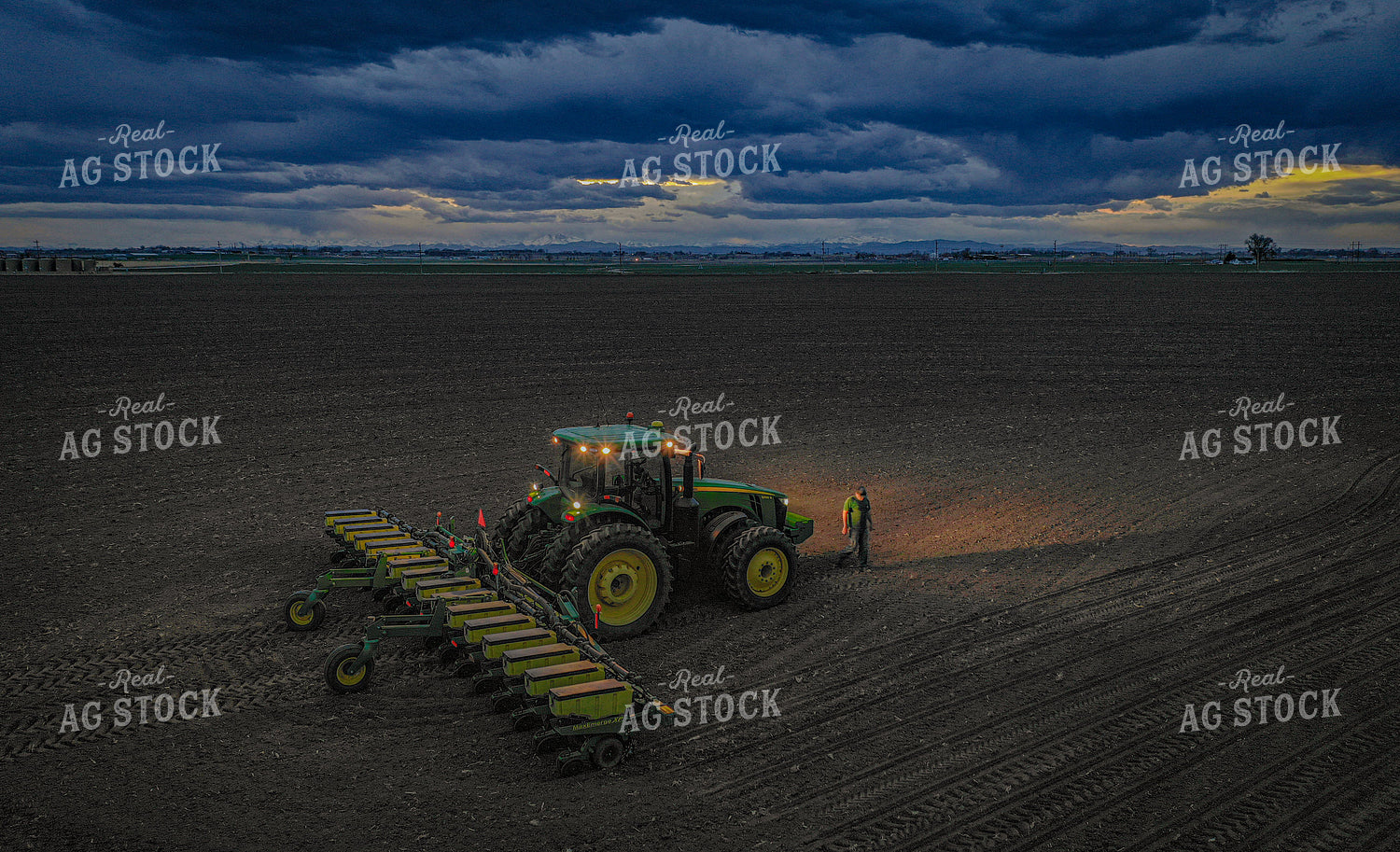 Farmer with Planter 56007