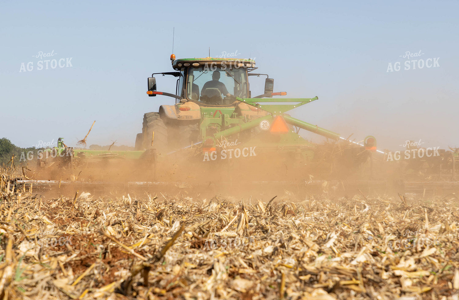 Discing Corn Field 79746