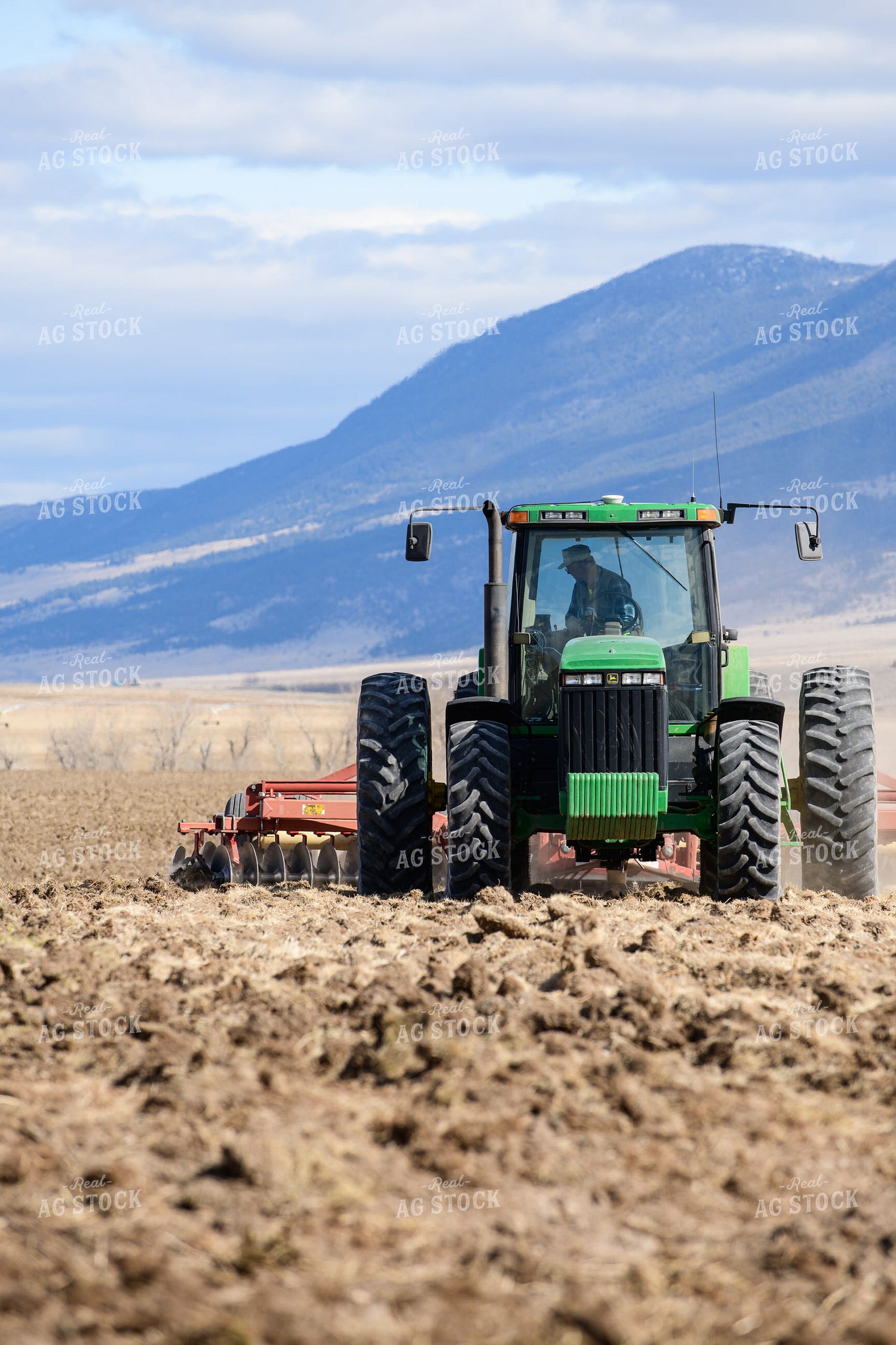 Disking Field in Montana 51040