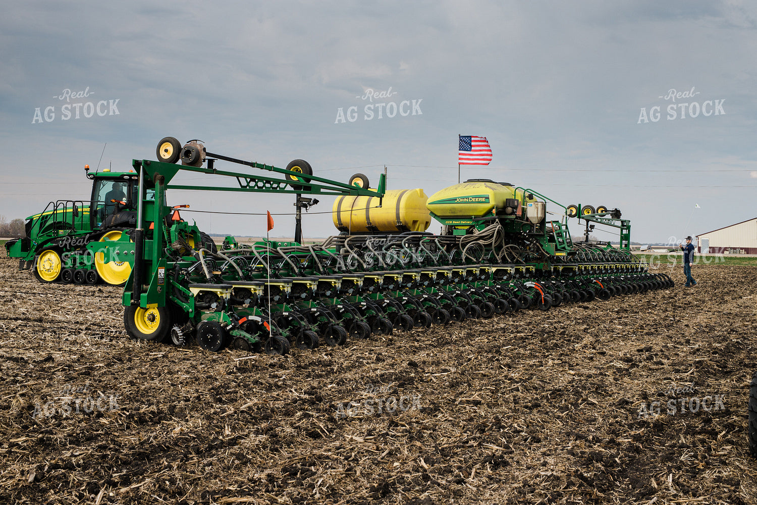 Farmer Stakes Plot during Planting 133010
