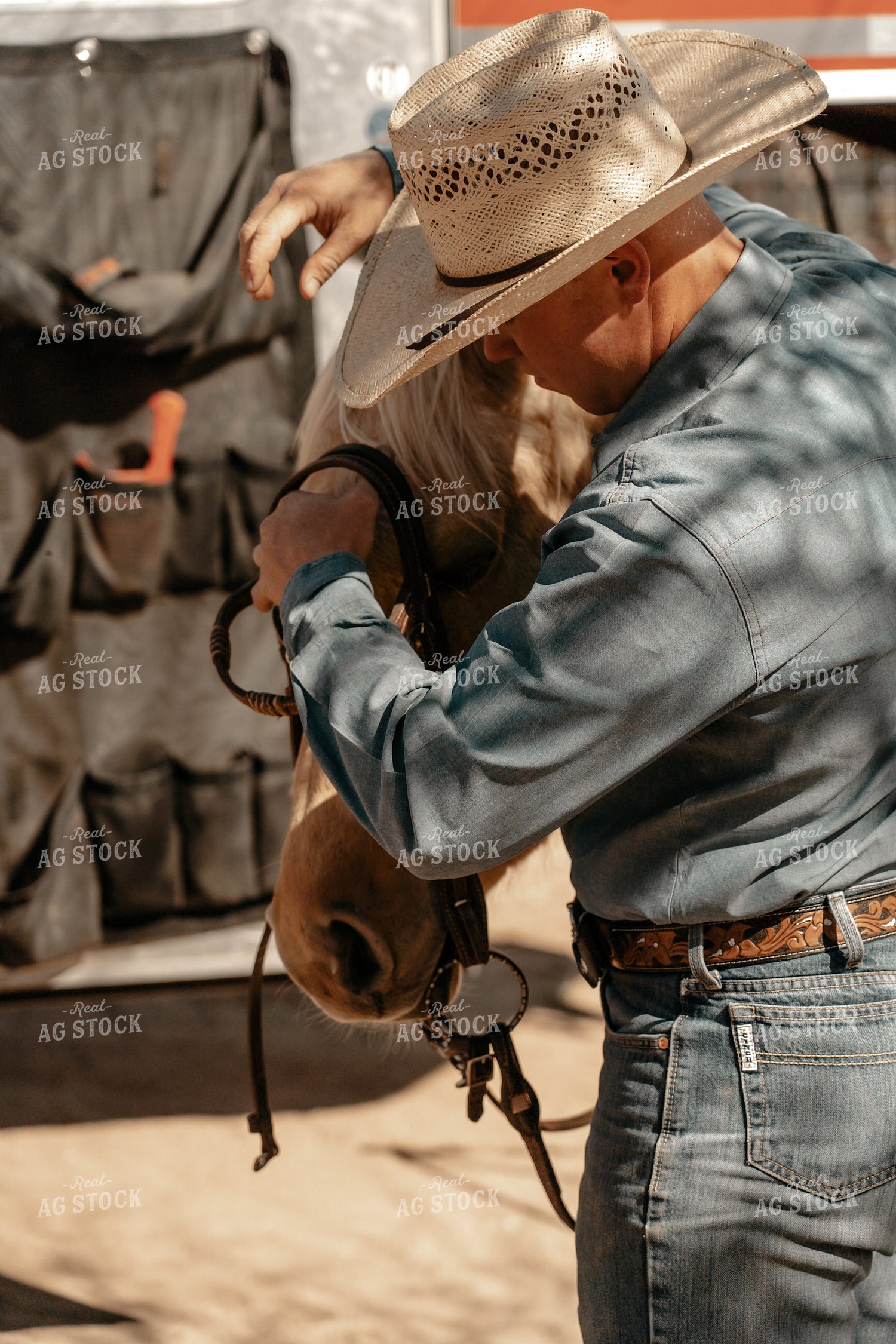Rancher and Horse 58233