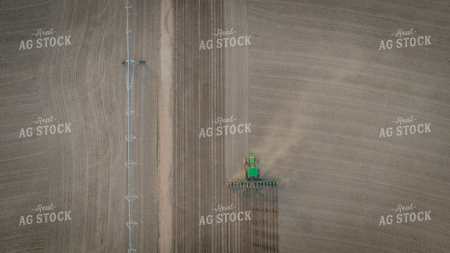 Planting Irrigated Field Drone 56352