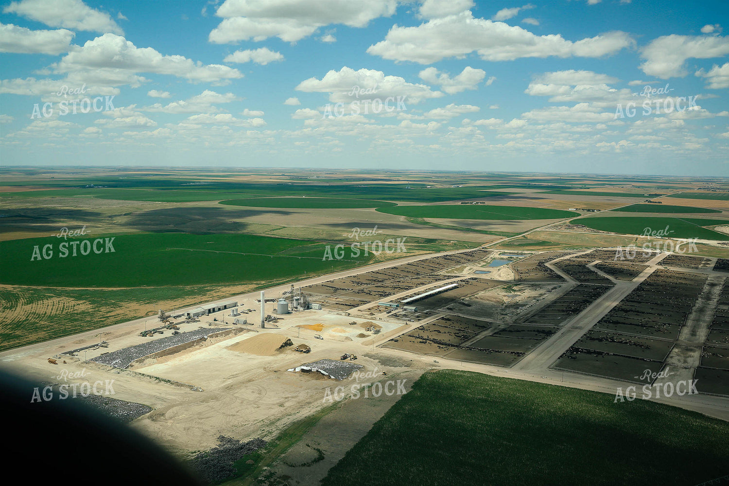 Aerial of Feedyard 219047