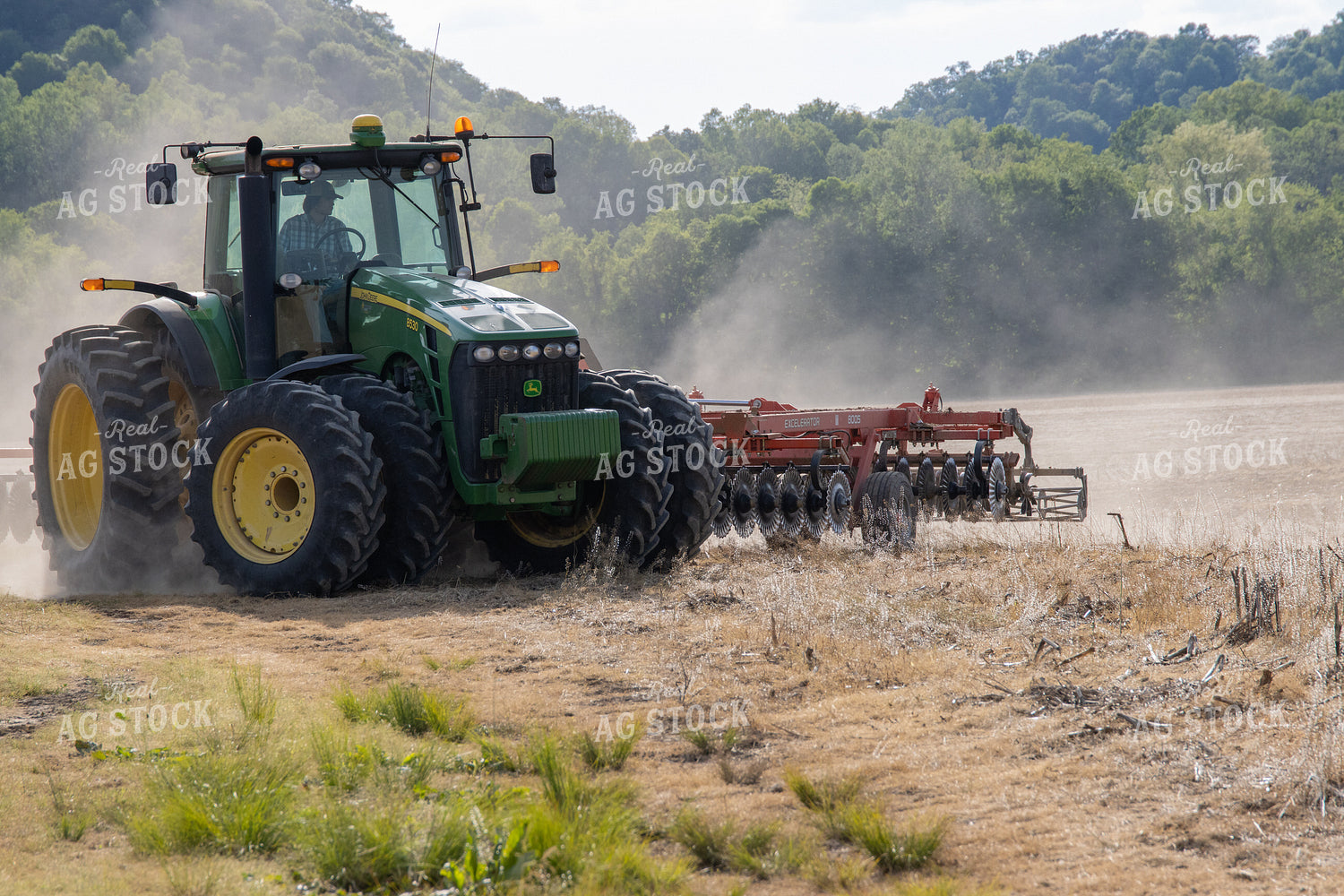 Vertical Tillage in Spring with Tractor 52119