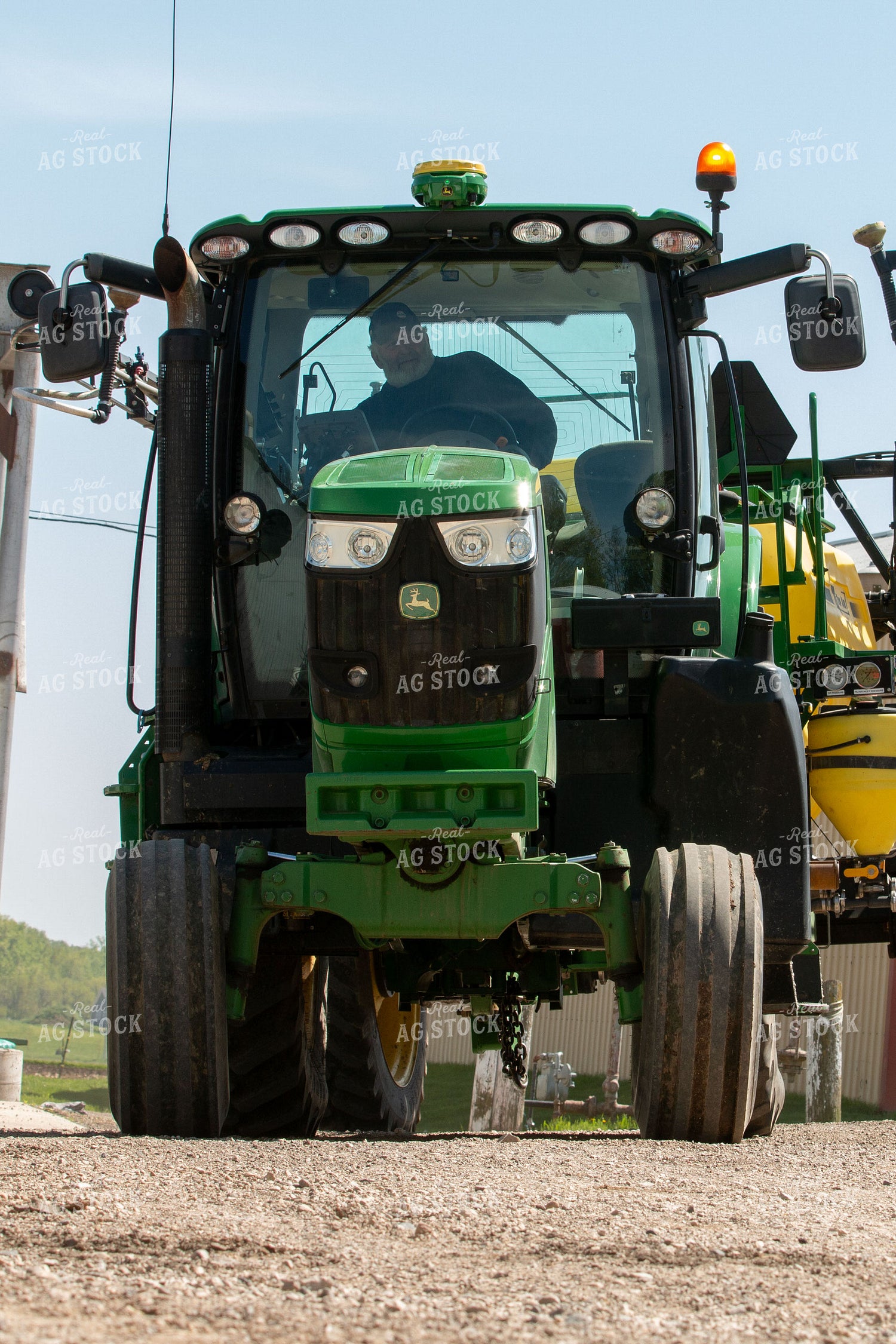 Farmer Driving Sprayer 157133