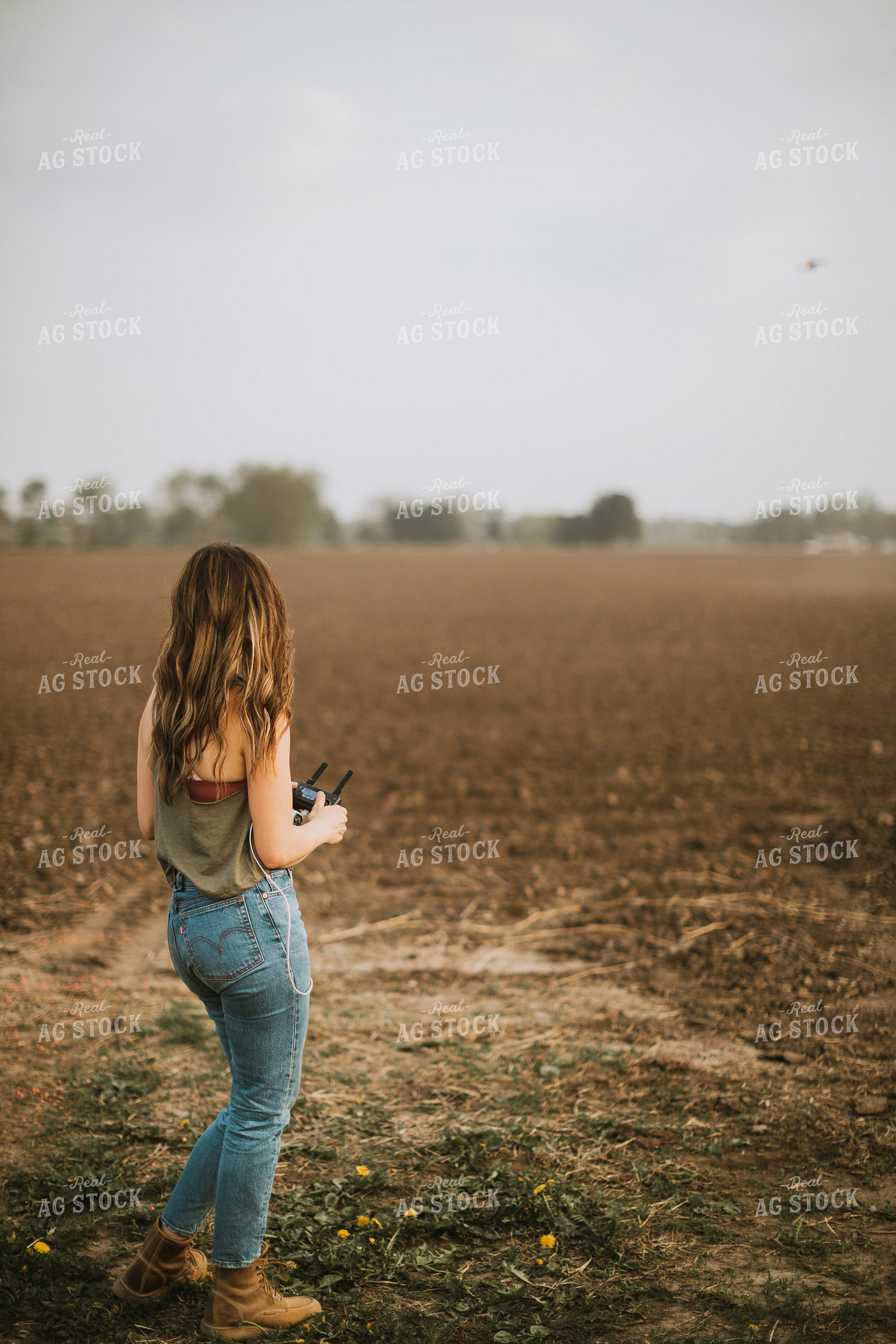 Farmer with Drone 5631