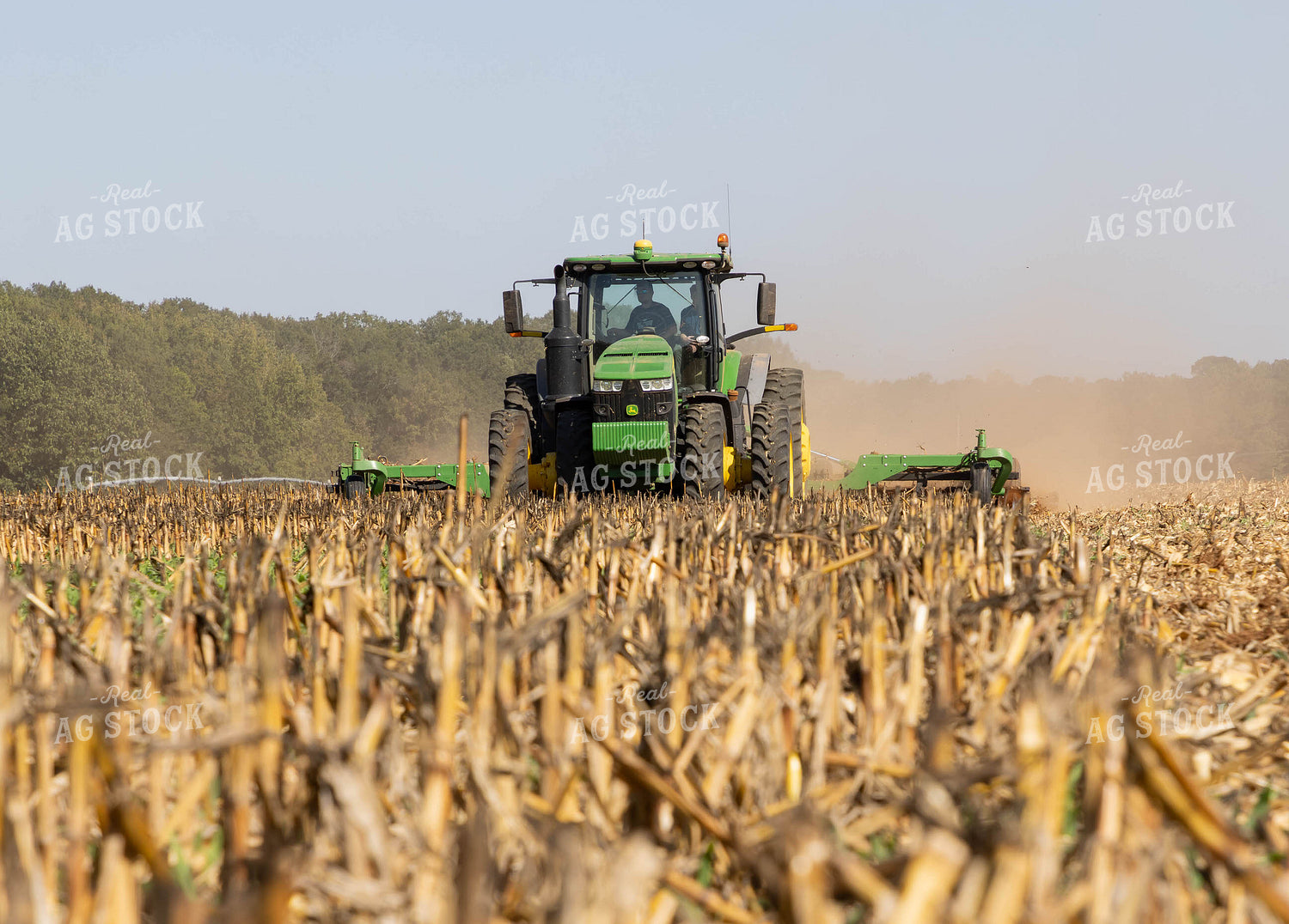 Discing Corn Field 79745