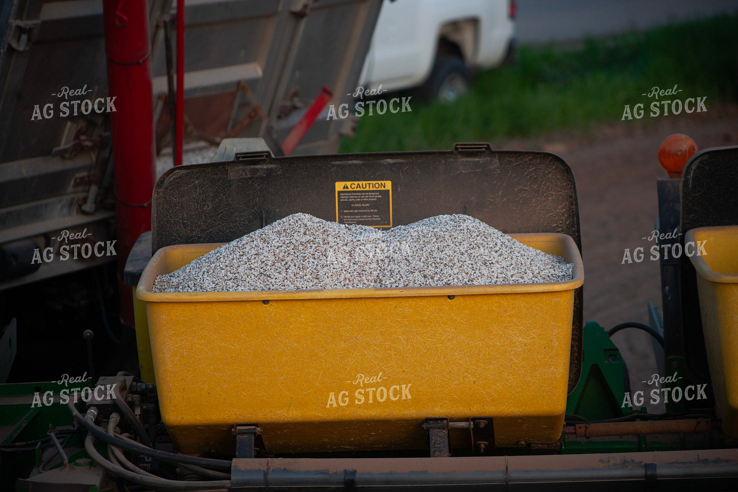 Winter Wheat Seed in Planter Box 132076