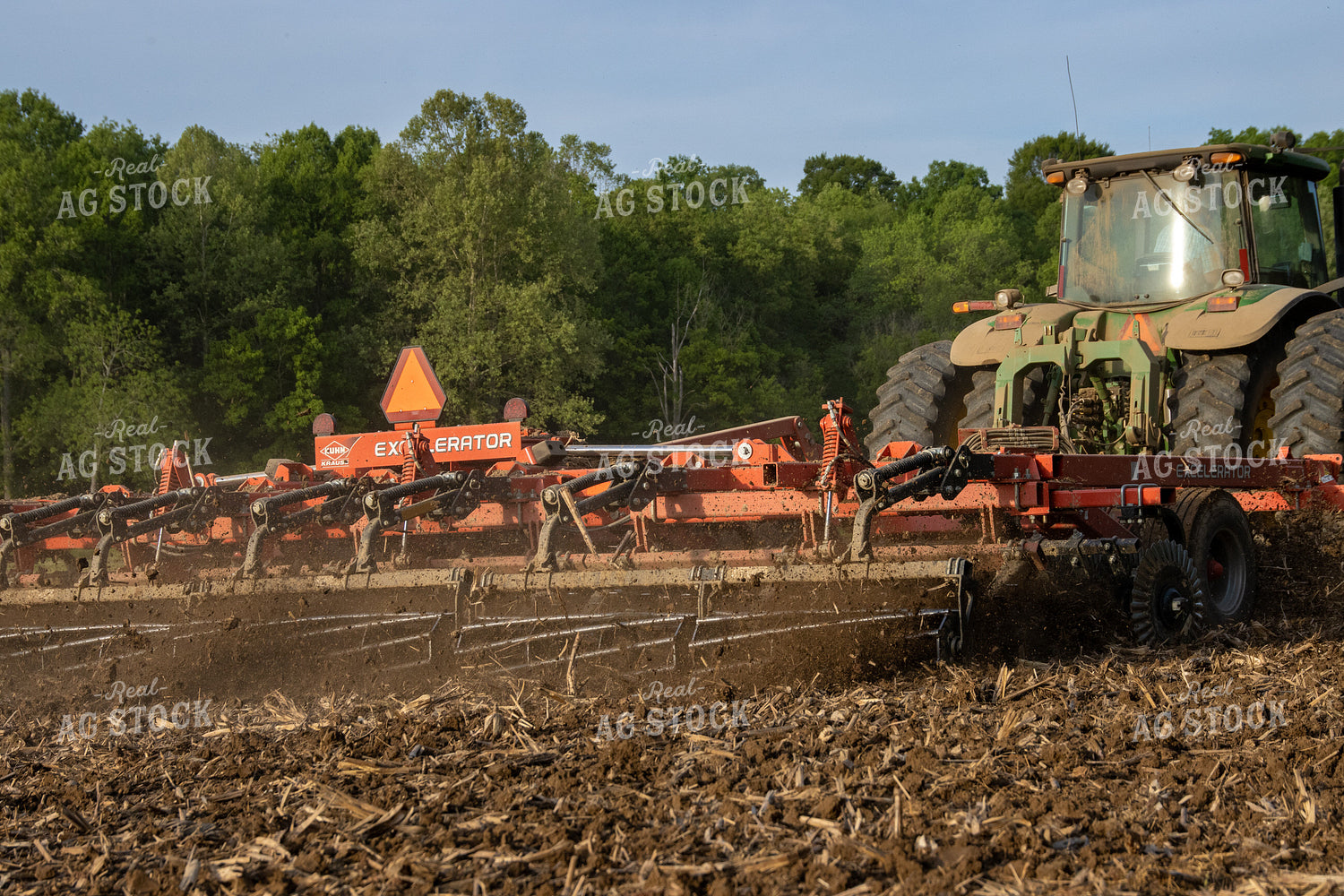 Vertical Tillage in Spring with Tractor 52102