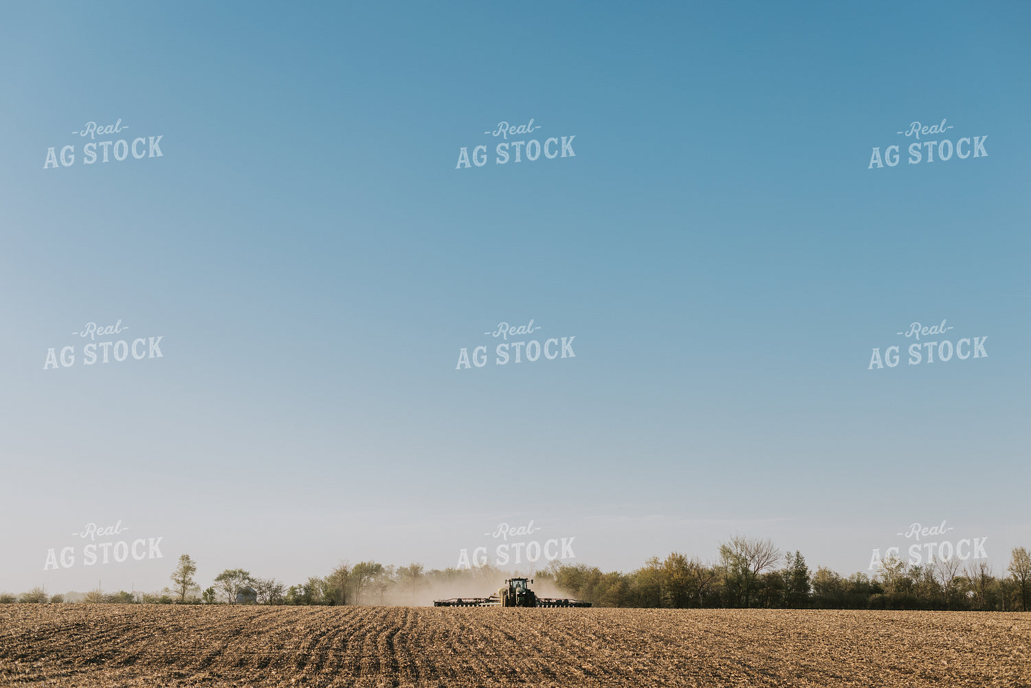 Tractor Planting Field 7668