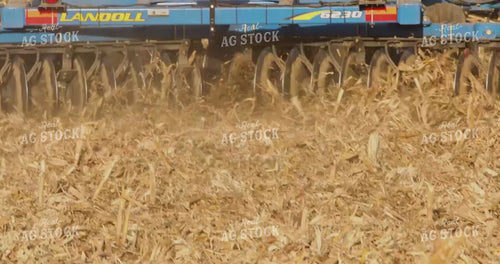 Disking Corn Stalks 3985