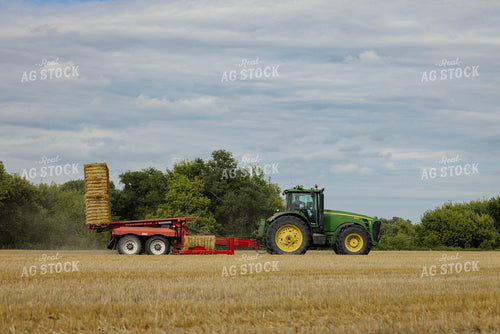 Loading Wheat Straw Bales 296063