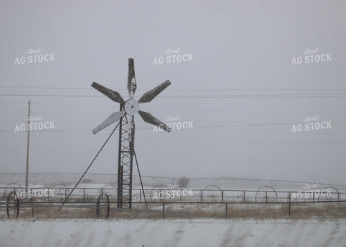 Snowy Windmill 102050