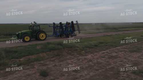 Tractor Driving on Road 239378