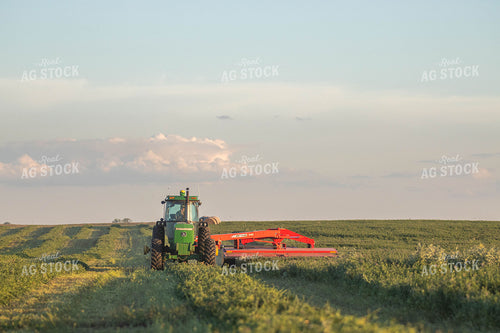 Tractor Cutting Alfalfa 72059