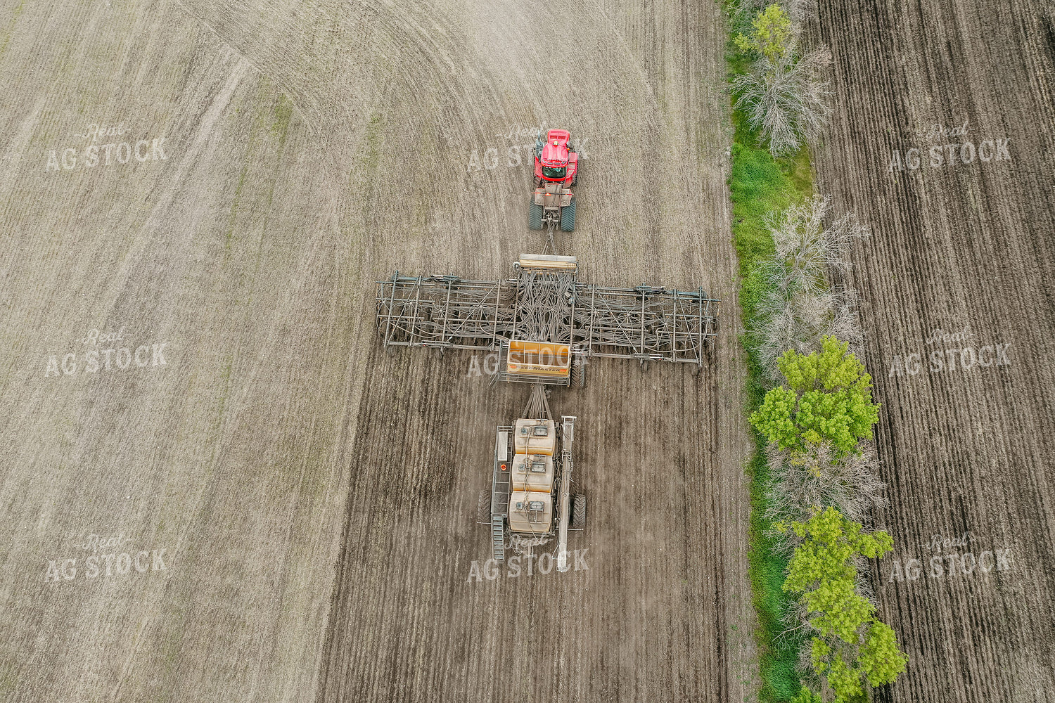 Air Seeder Planting Field 64229