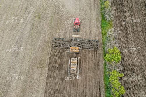 Air Seeder Planting Field 64229