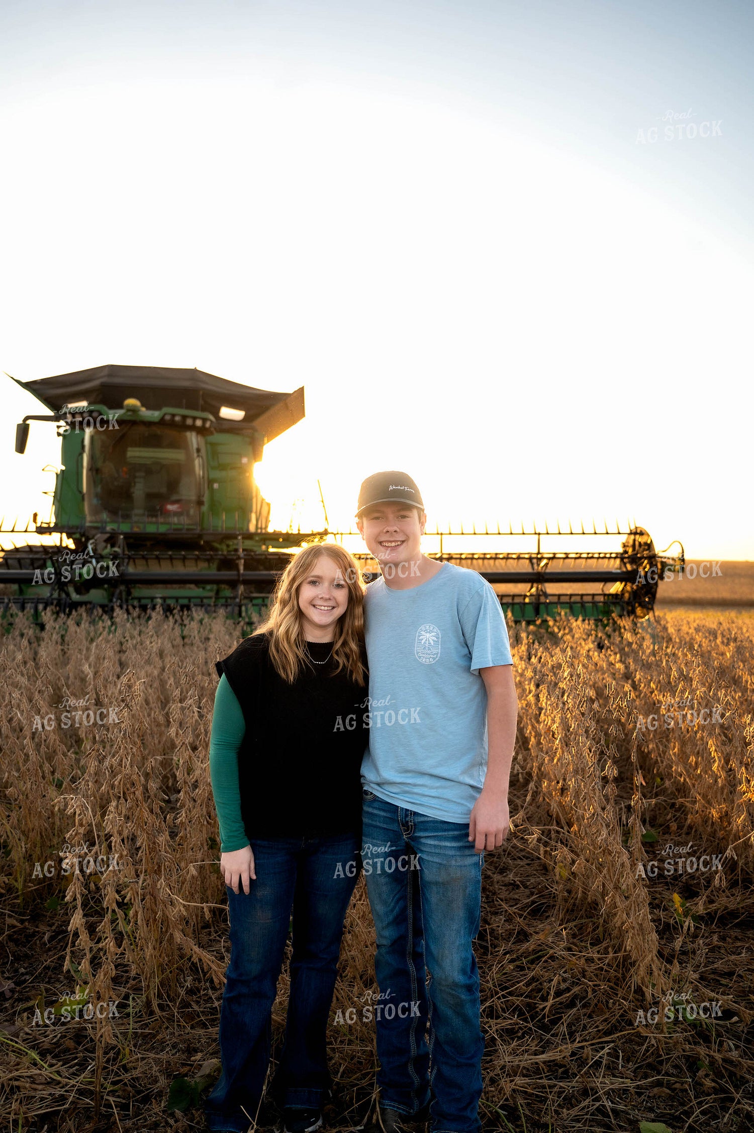 Farm Family by Combine 115600