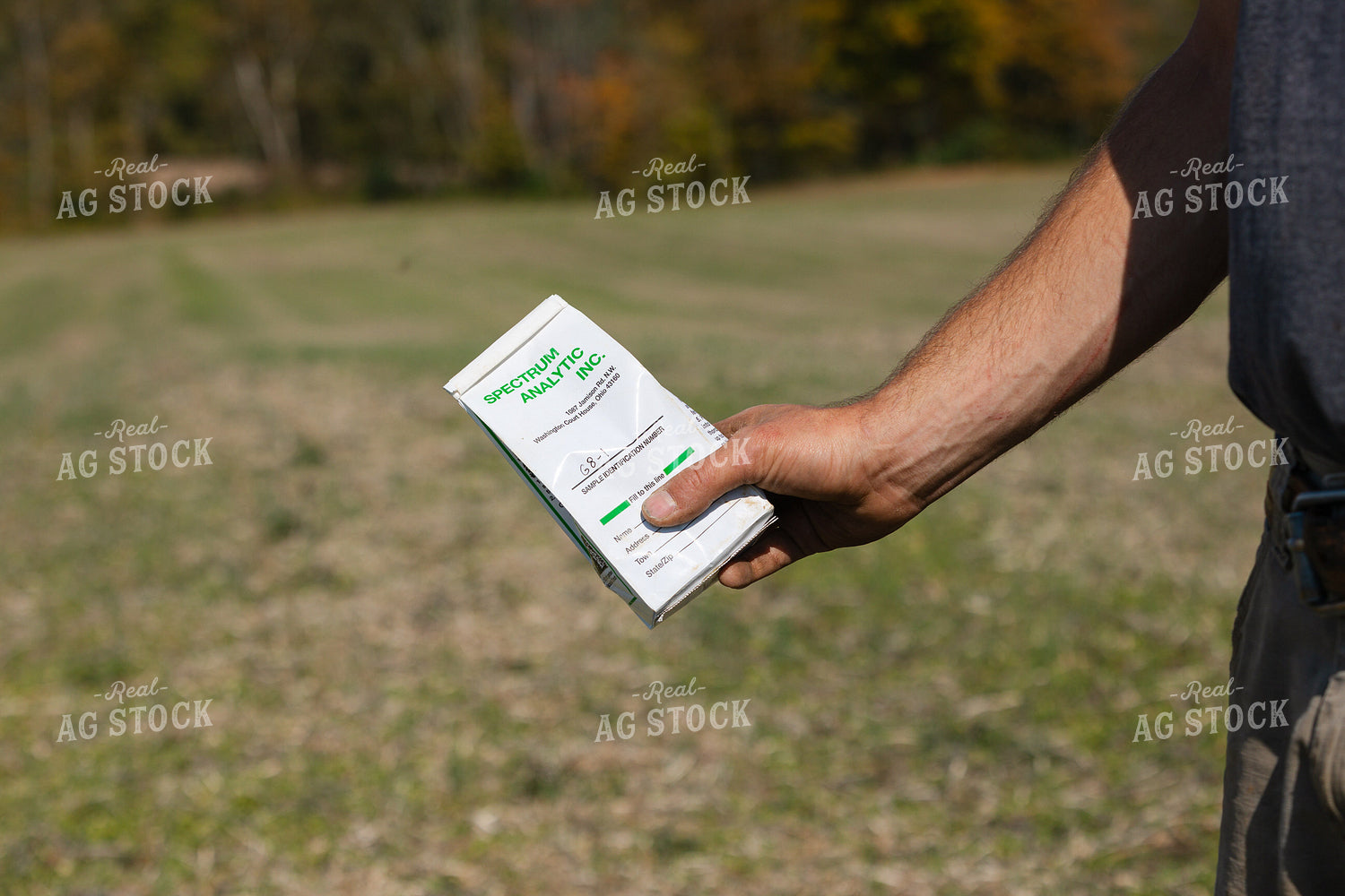 Farmer Taking Soil Samples 52803