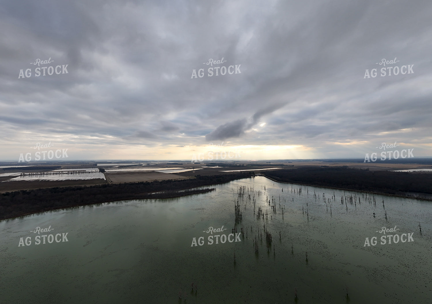 Aerial of Flooding 267006