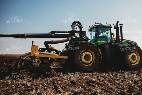 Injecting Manure with Dragline from Slurry 152161