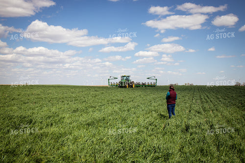 Planting into Cover Crops 67691