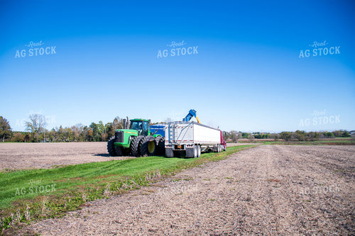 Grain Cart Loading Semi 50194