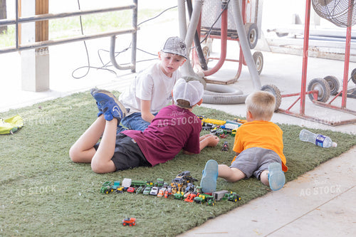 Farm Kids Carpet Farming at the Fair 52861