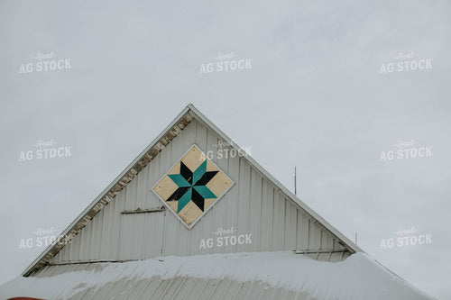 Barn Quilt on Barn 77047