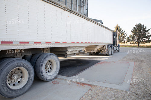 Semi Delivering Corn 286024