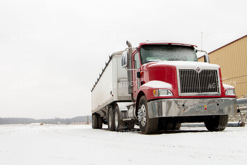 Snowy Truck 157101