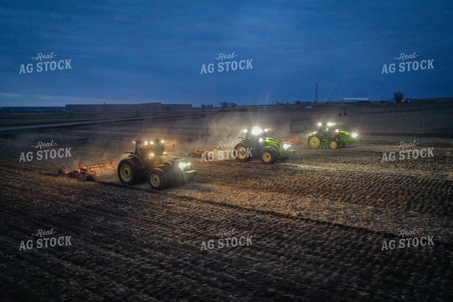 Tillage Work at Night 56005
