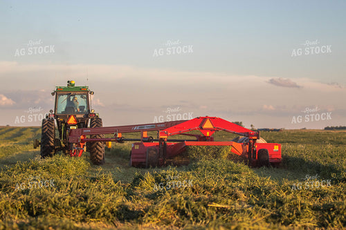 Tractor Cutting Alfalfa 72061